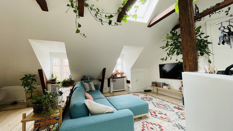 Amager - 4 Bedrooms - 6 People - Close To Metro: Dining Room, Kitchen, Living Room