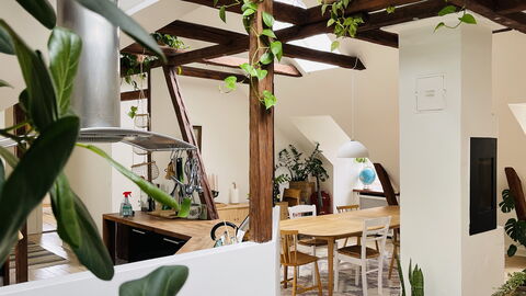 Amager - 4 Bedrooms - 6 People - Close To Metro: Dining Room, Kitchen, Living Room