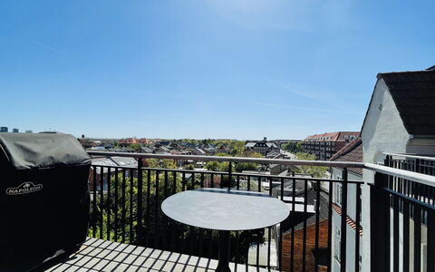 Amager - 5 People - 2 Bedrooms - Balcony: Balcony / Terrace / Patio
