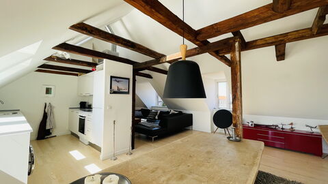 Amager - 5 People - 2 Bedrooms - Balcony: Dining Room, Kitchen, Living Room