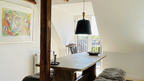 Amager - 5 People - 2 Bedrooms - Balcony: Dining Room, Kitchen, Living Room