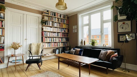 Cozyness - Vintage Apartment At Nørrebro: Living Room