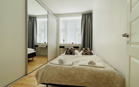 3 Bedrooms - 6 People - Østerbro: Bedroom