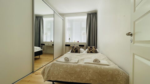 3 Bedrooms - 6 People - Østerbro: Bedroom