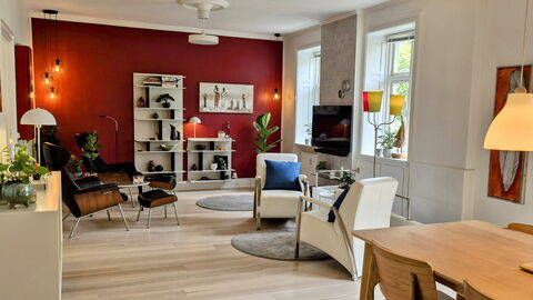Close To Tivoli - 2 Bedrooms: Dining Room, Living Room