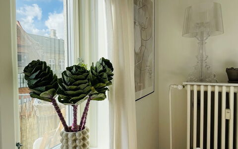 Østerbro - 1 Bedroom - 2 People: Living Room, Room Detail