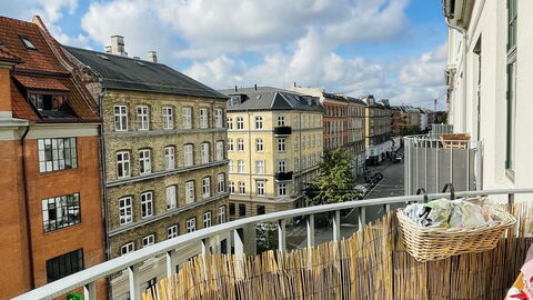 Østerbro - 1 Bedroom - 2 People: Balcony / Terrace / Patio, Outdoor