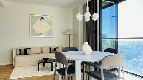 Carlsberg Byen - Pasteurs Tårn 22 - 4 People: Dining Room, Living Room