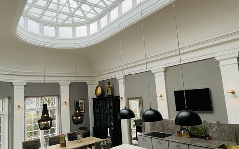 Luxury - Beach -hellerup - 8 People: Dining Room, Kitchen