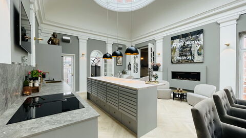 Luxury - Beach -hellerup - 8 People: Common Room, Kitchen