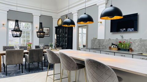 Luxury - Beach -hellerup - 8 People: Dining Room, Kitchen
