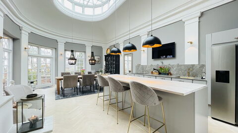 Luxury - Beach -hellerup - 8 People: Dining Room, Kitchen