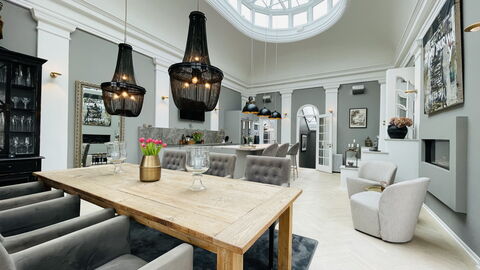 Luxury - Beach -hellerup - 8 People: Dining Room, Kitchen