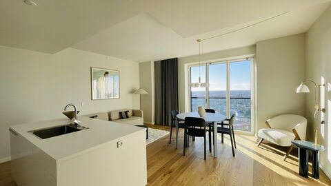 Carlsberg Byen - Pasteurs Tårn 21- 4 People: Dining Room, Kitchen