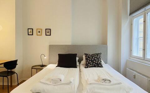 Studio - Strandgade - Christianshavn - Super Area: Bedroom, Living Room