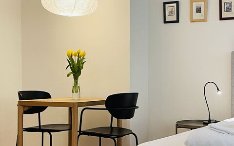 Studio - Strandgade - Christianshavn - Super Area: Dining Room, Living Room