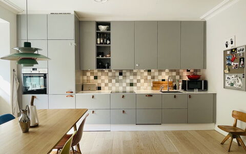 Østerbro - 3 Bedroom - 4 People: Dining Room, Kitchen