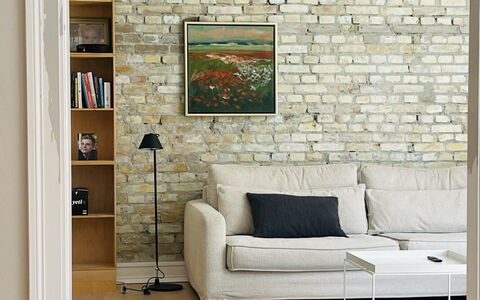 Østerbro - 3 Bedroom - 4 People: Living Room