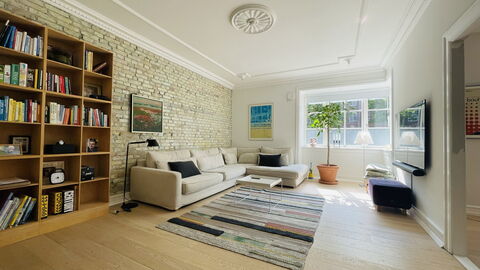 Østerbro - 3 Bedroom - 4 People: Living Room