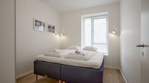 Exclusive- Center - 2br 2 Bath - Nyhavn - Min. 30 Days: Bedroom
