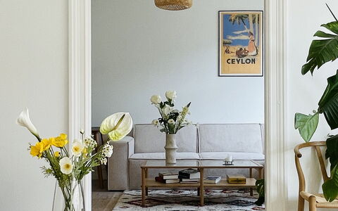 Østerbro - 2 Br - 4 People - Close To Metro: Living Room