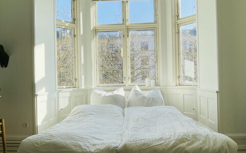 Østerbro - 2 Br - 4 People - Close To Metro: Bedroom