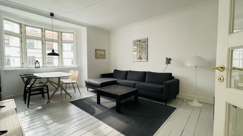 Amagerbro - 1 Br - 2 People - Close To Metro: Dining Room, Living Room