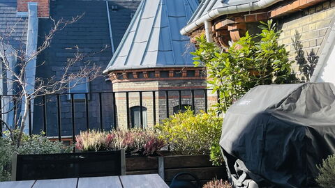 Vester Voldgade - Elegant 1 Bedroom Near Strøget: Balcony / Terrace / Patio, Building Exterior