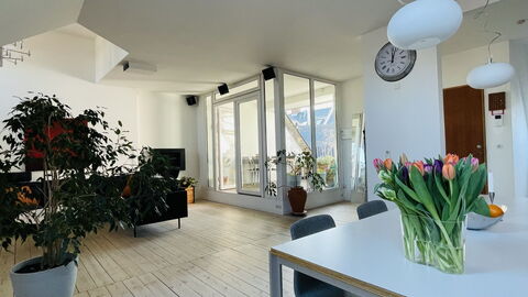 Vester Voldgade - Elegant 1 Bedroom Near Strøget: Dining Room, Living Room