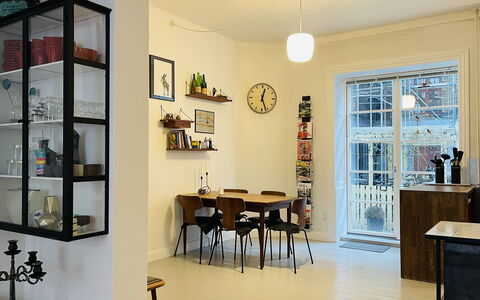 Østerbro - 2 Bathrooms - 3 Br - 5 People: Dining Room