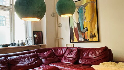 Østerbro - 2 Bathrooms - 3 Br - 5 People: Living Room