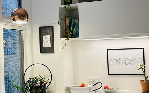 Amager - Close To Metro - 2 People -1 Br: Kitchen