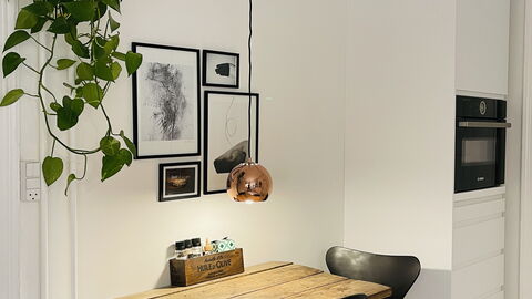 Amager - Close To Metro - 2 People -1 Br: Dining Room, Kitchen