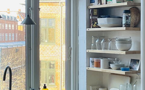 Nørrebro - 2 People - 1 Br - Close To Metro: Kitchen