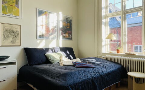 Nørrebro - 2 People - 1 Br - Close To Metro: Bedroom