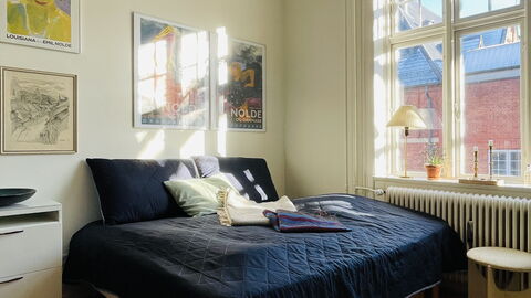 Nørrebro - 2 People - 1 Br - Close To Metro: Bedroom