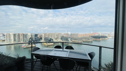 Sydhavnen - Best View - 1 Br - 2 People: Balcony / Terrace / Patio, Building Exterior, Outdoor, Scenic View