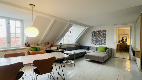 Christianshavn - 2 Br- 4 People - Stylish: Dining Room, Living Room