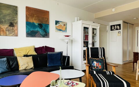 Islands Brygge - 4 People - 2 Br - Nice View: Living Room