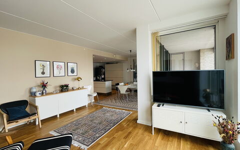 Islands Brygge - 4 People - 2 Br - Nice View: Living Room