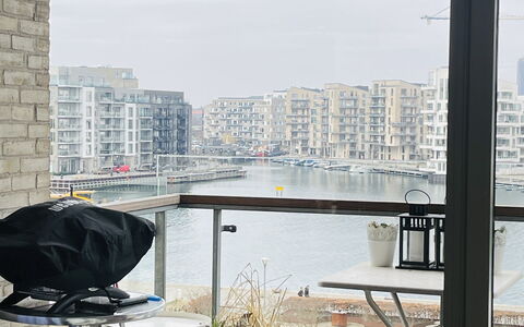 Islands Brygge - 4 People - 2 Br - Nice View: Balcony / Terrace / Patio, Outdoor