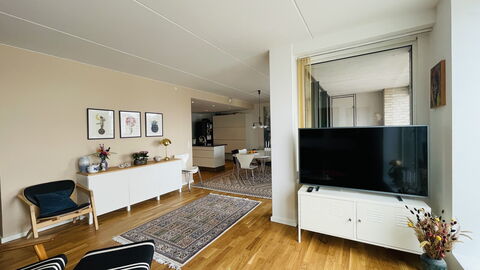 Islands Brygge - 4 People - 2 Br - Nice View: Living Room