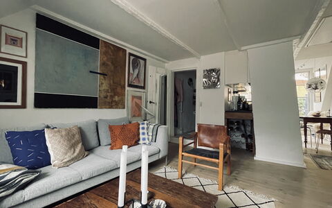 Absolute Center -2 People - 1 Br -private Terrasse: Living Room