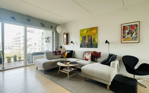 Islands Brygge - 2 Br - 3 People - Close To Water: Living Room