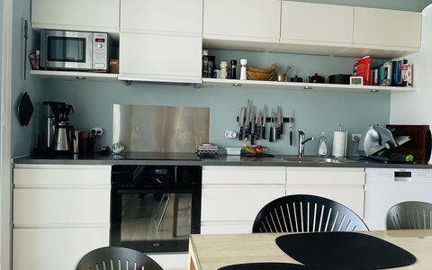 Islands Brygge - 2 Br - 3 People - Close To Water: Dining Room, Kitchen