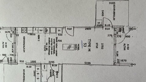 Islands Brygge - 2 Br - 3 People - Close To Water: Planimetry