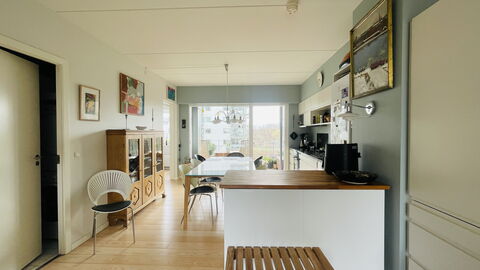 Islands Brygge - 2 Br - 3 People - Close To Water: Dining Room, Kitchen, Living Room