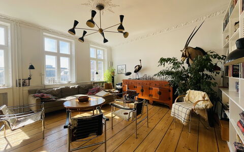 Center - Close To The Parlament - Tivoli - 3 Br: Living Room