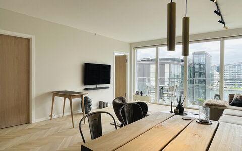 Islands Brygge - 2 Br - 4 People - Close To Water: Dining Room, Living Room