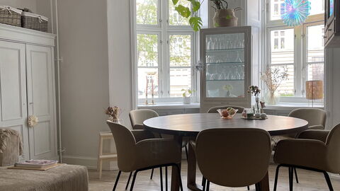 Amager - Close To Metro - 1 Br - 2 People: Dining Room, Living Room